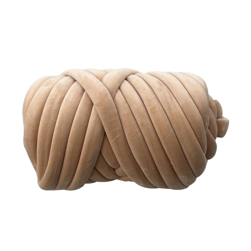 

Хлопковая нить Crystal Braid, толстая и трубчатая пряжа для одеял и подушек