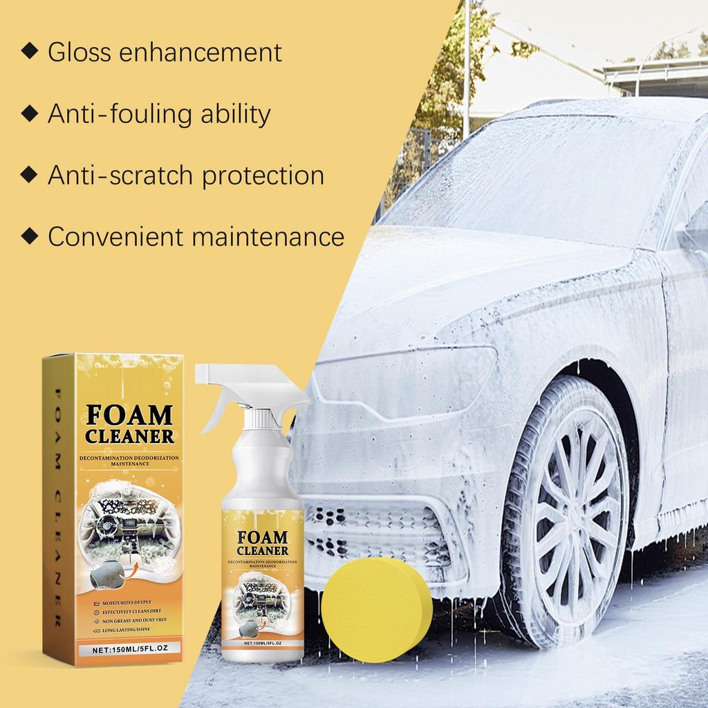 Multi-purpose Foam Cleaner For Cars Interior Seats, Dashboards, Car Paint Maintenance Foam Cleaner 150ml