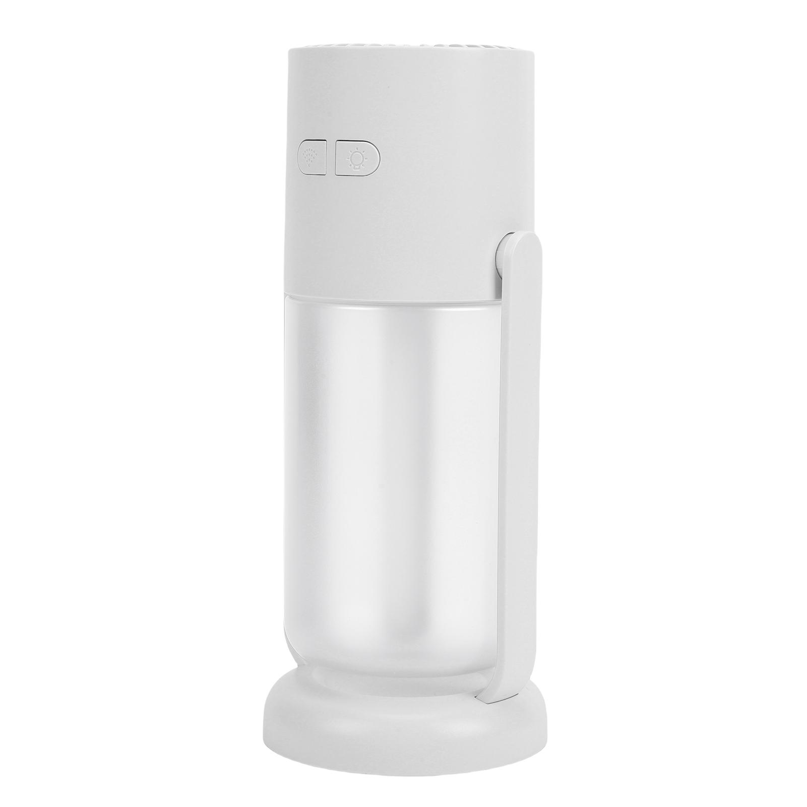 

Humidifier with Light Quiet Portable Small USB Humidifier for Car Home Desktop 260ml