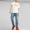 New PUMA GRAPHICS T Shirts Men's White 622553-02