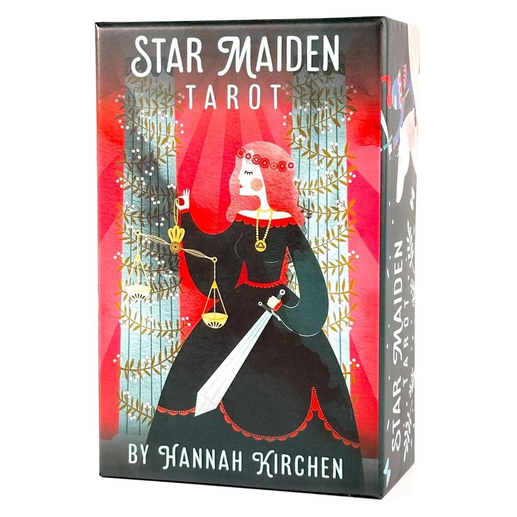 I.I.J Star Maiden Tarot, 78-card Deck, Tarot Reading, with Japanese Instruction Manual, Authentic Product