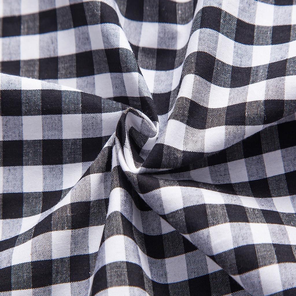 Men's Shirt Autumn Retro Plaid Lapel Long Sleeve Shirt Casual Shirt