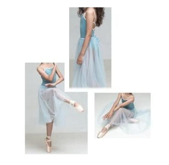 ProDance Simple and PK008M Camisole, Two-Tone Leotard, Ballet, Cute, (XXL, Green)