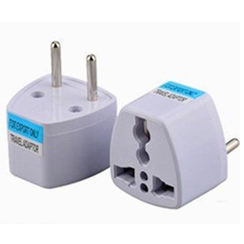 European Travel Power Adapter - 4.0 Euro Plug with Two Small Round Pins EU Conversion Plug