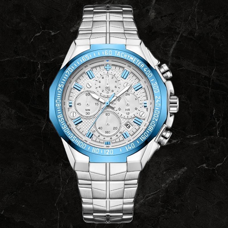 Uomini Marca di lusso WWOOR Orologi Uomo Moda Casual Dress Golden  Chronograph Watch Orologio da polso grande quadrante acquista in modo  economico — spedizione gratuita, recensioni reali con foto — Joom
