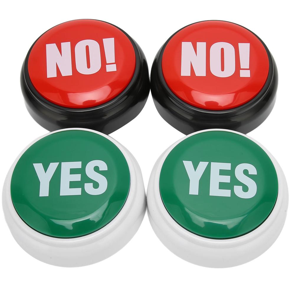 4pcs Dog Communication Button Multifunction Portable Pet Training Buzzer for Cats Dogs Pets