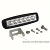 1PC LED Daytime Running Light (DRL) – Super Bright Black Cover, Waterproof, No Battery (For Cars, SUVs, Trucks)
