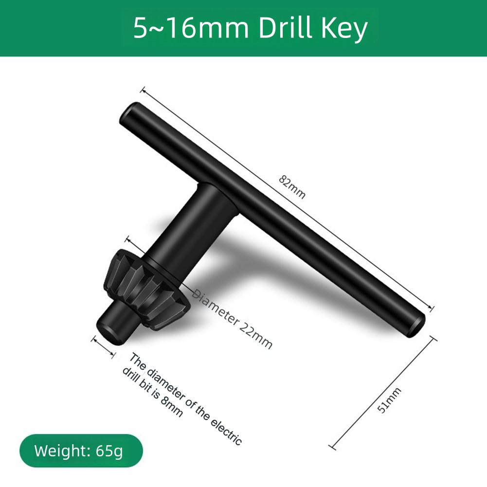 3PCS Drill Chuck Wrench Set 10/13/16mm Drill Chuck Change Bit Converter Adaptor Drill Chuck Key Wrench Tool Accessories