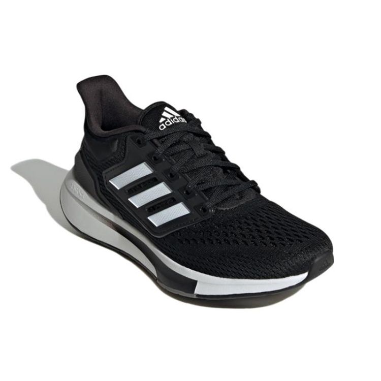 Adidas EQ21 Run Black White Grey Women Sneakers Core-Black Cloud-White Grey-Four GY2207