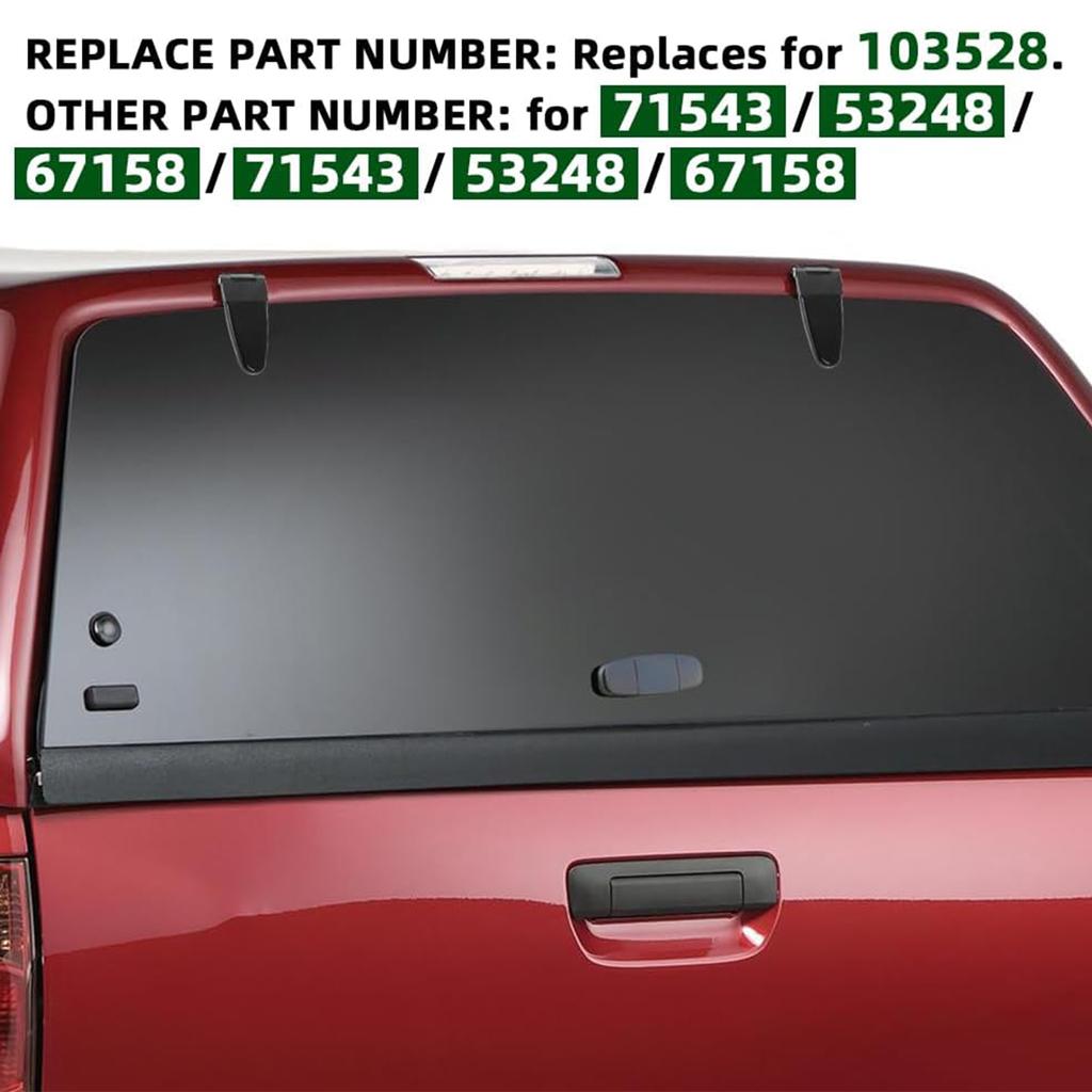 Bakdörrsgångjärn i glas för Lastbil 100XL 100LE 103528 71543 53248 67158 71543 53248 67158 Baklucka Gångjärn i Glas