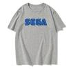 Ny ankomst Sega logotyp bokstavstryckt herr T-shirt sommar fritid kortärmad mode streetkläder Harajuku stor herr T-shirt