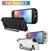 Étui en TPU pour Nintendo pour Switch 2 Console Poignée Ergonomique Couverture de Protection Résistante aux Chocs Étui de Protection Anti-Rayures