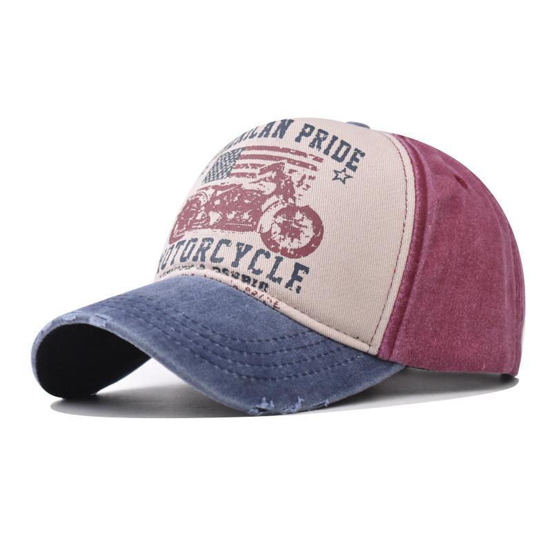 Hat Duck Tongue Motorcycle Printed Summer Outdoor Fashion Sunshade Hat Cowboy