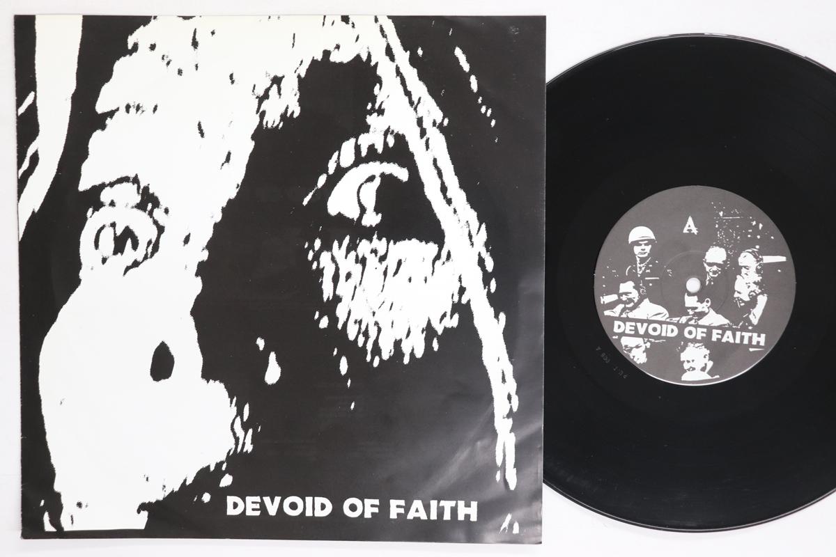 

10inch Record DEVOID OF FAITH Devoid Of Faith PUT006 ANOMIE 1995 Germany Rock Used