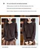 Women's Stylish Color Block Lace Knit Cardigan Sweater with Wood Ear Details and Button Closure for Fall and Winter