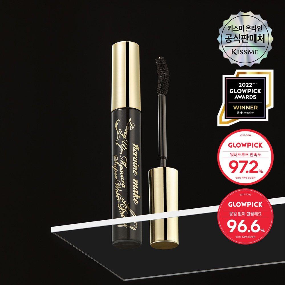 Kiss Me Heroine Make Long Up/Volume Up Mascara Super Waterproof 01 Long Up Deep Black (LU)