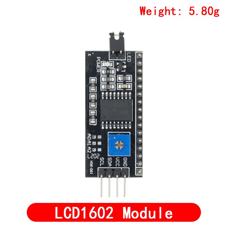 

РК-модуль Синьо-зелений екран IIC/I2C 1602 для arduino 1602 LCD UNOr3 mega2560 LCD1602 LCD1602+I2C