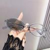 Light-sensitive Color-changing Anti-blue Light Fashionable Miu-branded Hyperopia Correction Glasses