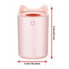 Humidificador de Aire Creativo para el Hogar Humidificador de Escritorio de Llenado Superior USB Gran Capacidad Doble Boquilla de Escritorio Doble Boquilla Doméstica Silencioso