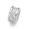 925 Sterling Silver Diamond-Inlaid Spacer Bead for Bracelets and Necklaces