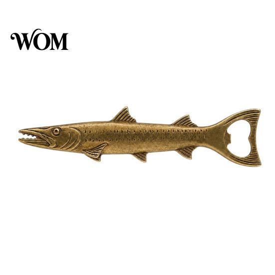 Apribottiglie Creativo in Lega Apribottiglie Pesce Rustico, Tappo con Dettagli di Squame Design di Alta Gamma per Amanti del Vino, Strumento Metallico Retrò per Bar per Birra E