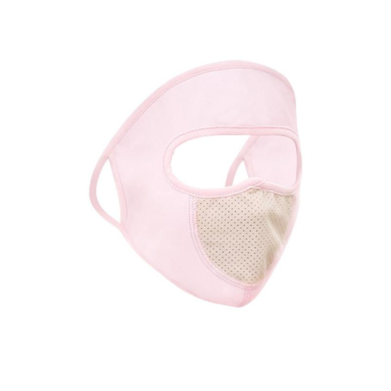 

Солнцезащитная маска Ice Silk для спорта на открытом воздухе, анти-УФ-маска для лица, для езды на велосипеде, дышащая, противопыльная, для женщин и девочек, подвесная маска для ушей