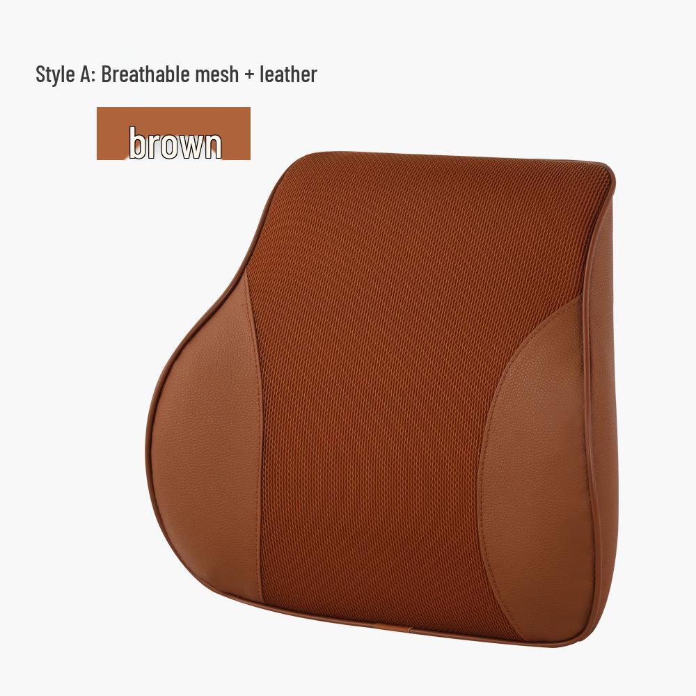 Memory Foam Car Lumbar Support Pillow Set for Drivers