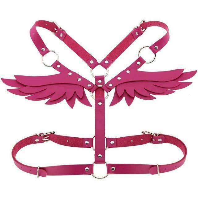 Angel Wings Body Harness 16 Colours Fetish Clothing Clothing