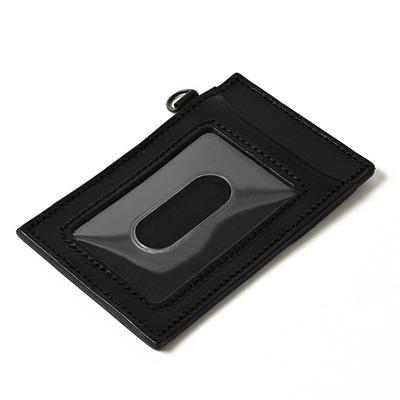 Tochigi Leder-Passhülle für Herren und Damen, echtes Leder, für IC-Karten, dünn, schmal, kompakt, zum Umhängen, Marke, stilvoll, süß, schlicht, schlicht, Geschenk