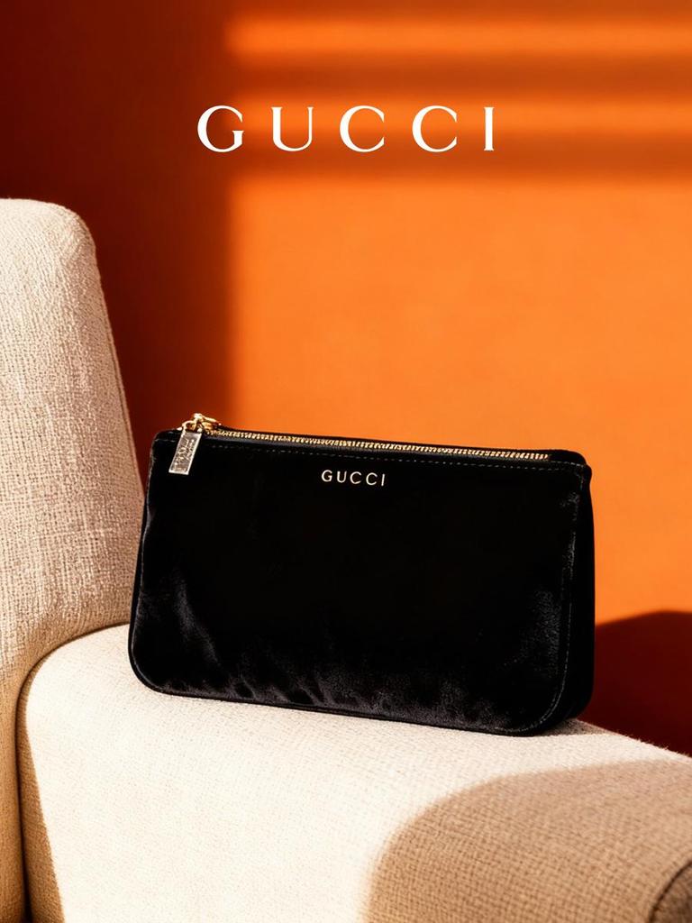 Damen Mittel Samt Kette Umhänge Schulter Make-up Tasche GUCCI-GIFT-74