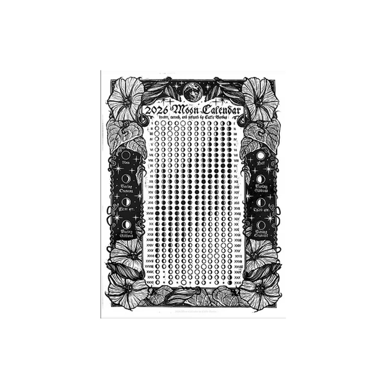 

Домашний декоративный деревянный календарь One Size