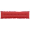 Back Cushion Red 200 x 19 x 50 cm Fabric