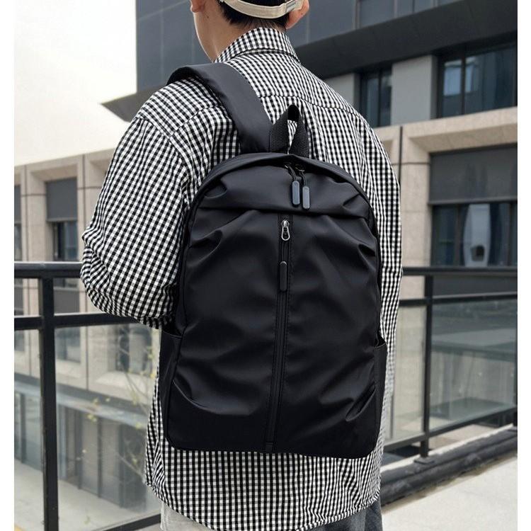 Schoolbag Backpack Men's Business Leisure Computer Backpack Printable Logo Multifunctional Leisure Travel Student School Bag