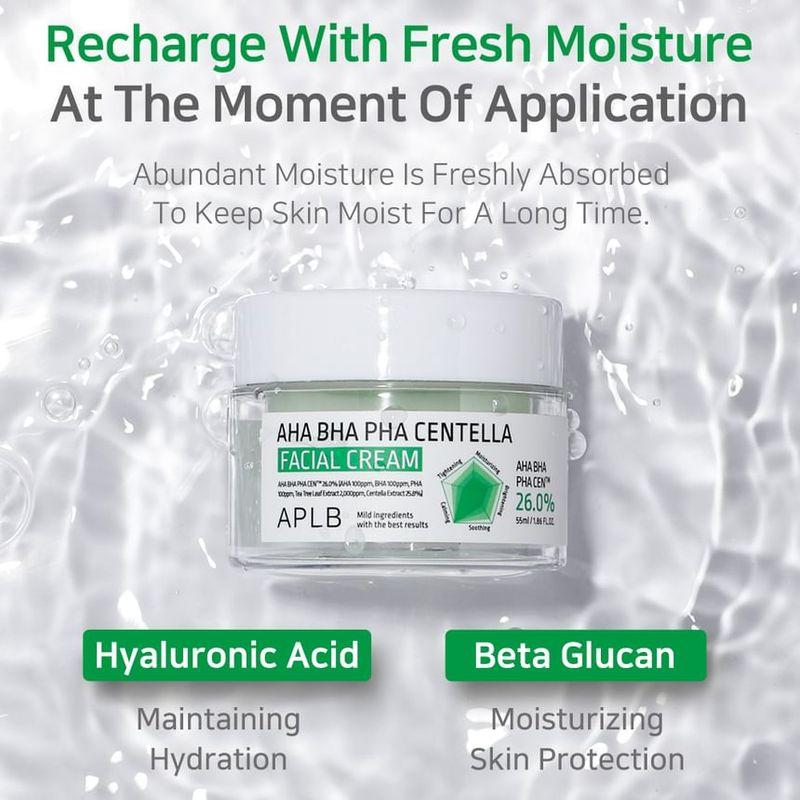APLB - AHA BHA PHA Centella Facial Cream