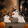 Cute Figurine Halloween Party Decoration, Desktop Tabletop Shelf Ornament for Home, Holiday Décor