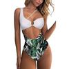 Women Sexy  Print Bikini Set Push Up Bathing Swimwear High Waist Swimsuit
