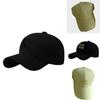 Fashion Solid Color Gold Letter Decoration Neutral Casual Sunshade Baseball Cap For Outdoor Casual Wear