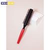 Professional Anti-static Cylindrical Bristle Curly Hair Styling Round Comb Nylon Teeth Roller Comb Special for Real Hair Wigs
