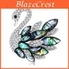 Animal Brooch Female Geometric Shell Pendant With Electroplated Finish For Fashion Accessories