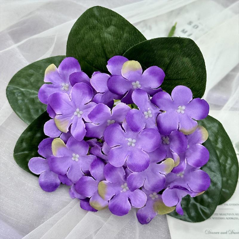 Violet Simulated Plants Wedding Hotel Restaurant Decoration Photography Props