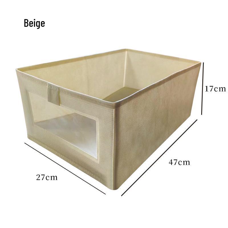 Large Capacity Layered Clothing Organizer for Wardrobes