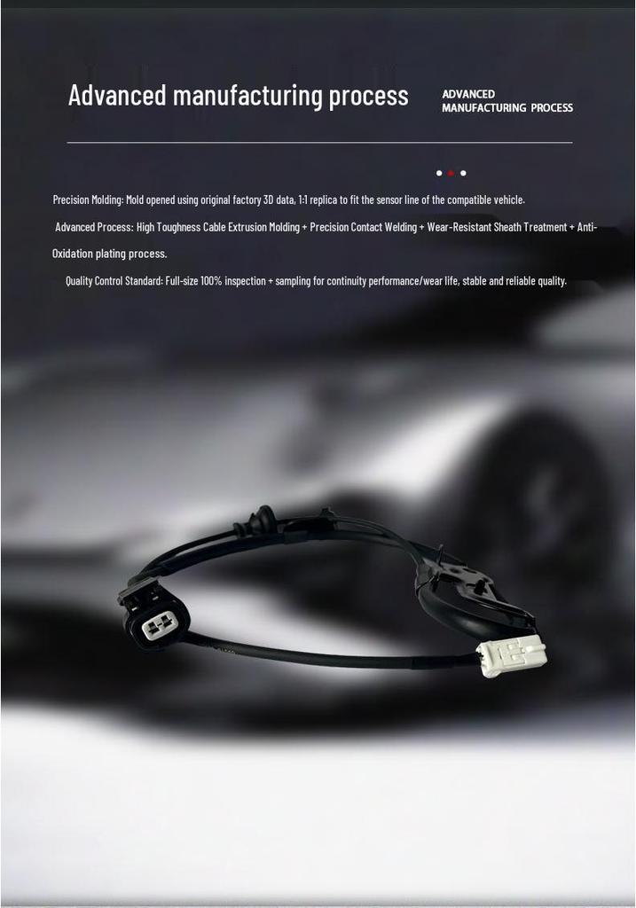 Rear Right ABS Wheel Speed Sensor Wire for 2006-2011 Toyota Camry (89516-06050)
