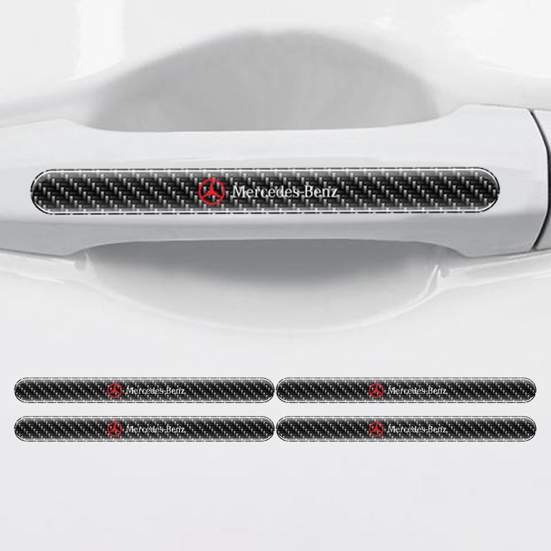 CRV1   Car Door Bowl Anti-scratch Sticker Clear Door Bowl Handle Protection Stickers For Mercedes Benz AMG W204 W205 W212 W246 GLA GLC