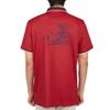Zipore Golfwear Men S Collar ShorT Sleeve T ShirT g4mS23k061a Poppy