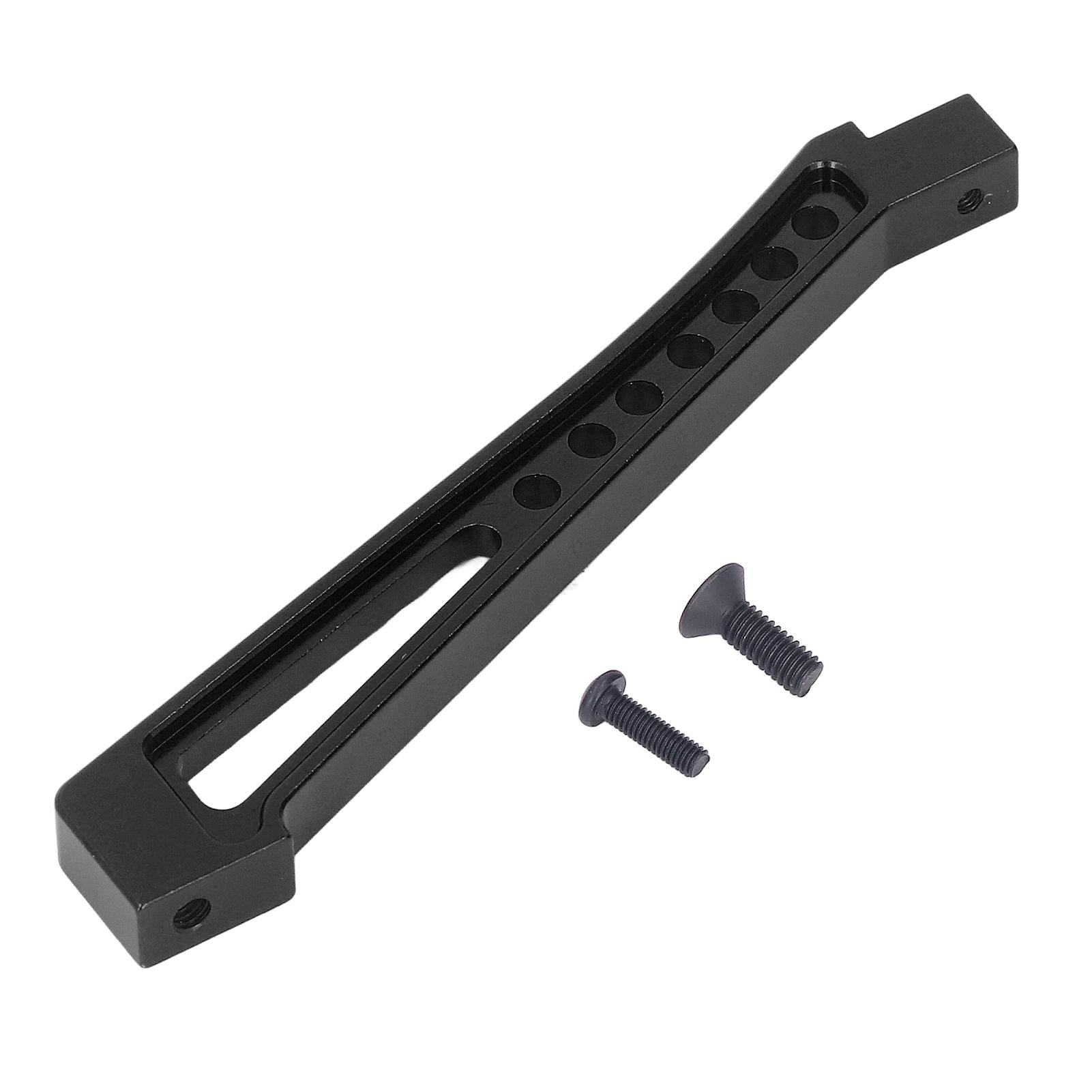 

Aluminum Alloy Front Chassis Brace Stable Performance Strong Support 8.7cm Length RC Accessory for ARRMA 1:7 1:8 чорний