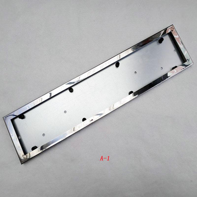1 Pcs Car License Plate Frame Metal Frame License Plate Holder Number Plate Holder Fit EU Vehicles Standard Car Styling