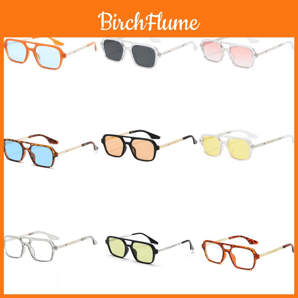 Square Sunglasses With Uv400 Protection For Fashionable Travel And Outdoor Activities