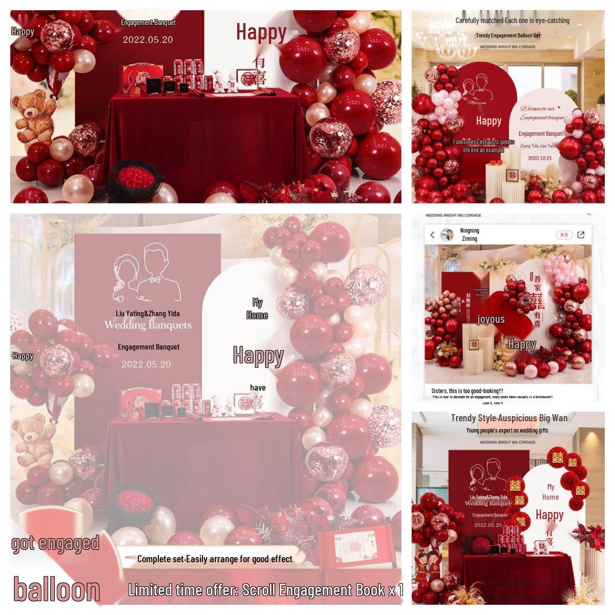 

Wedding Banquet Decor: Influencer-Ready Backdrop for Ceremonial Scenes