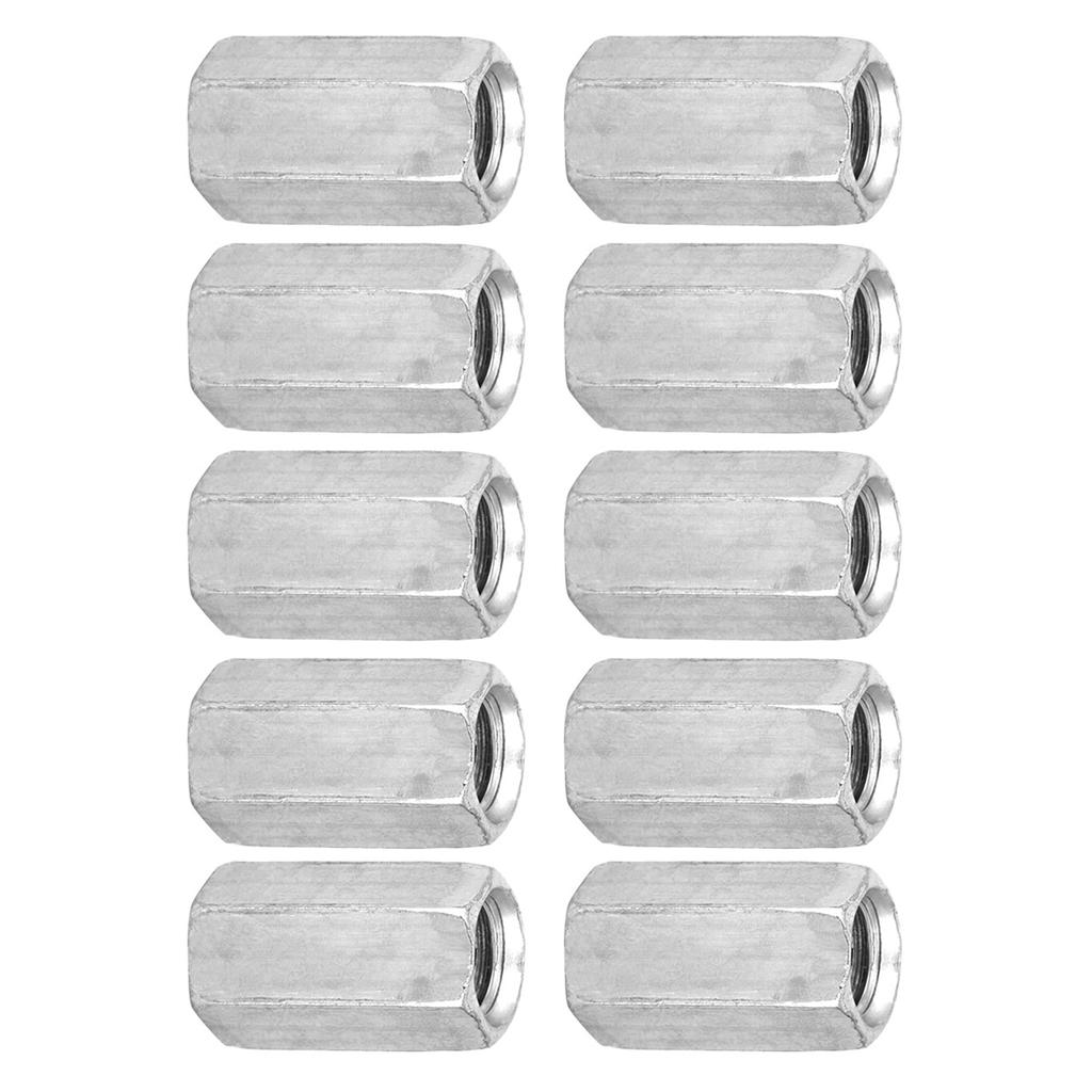 10 szt. Nakrętka z długim prętem M8 Sześciokątna nakrętka tulejowa z gwintem dystansowym (M8*28)