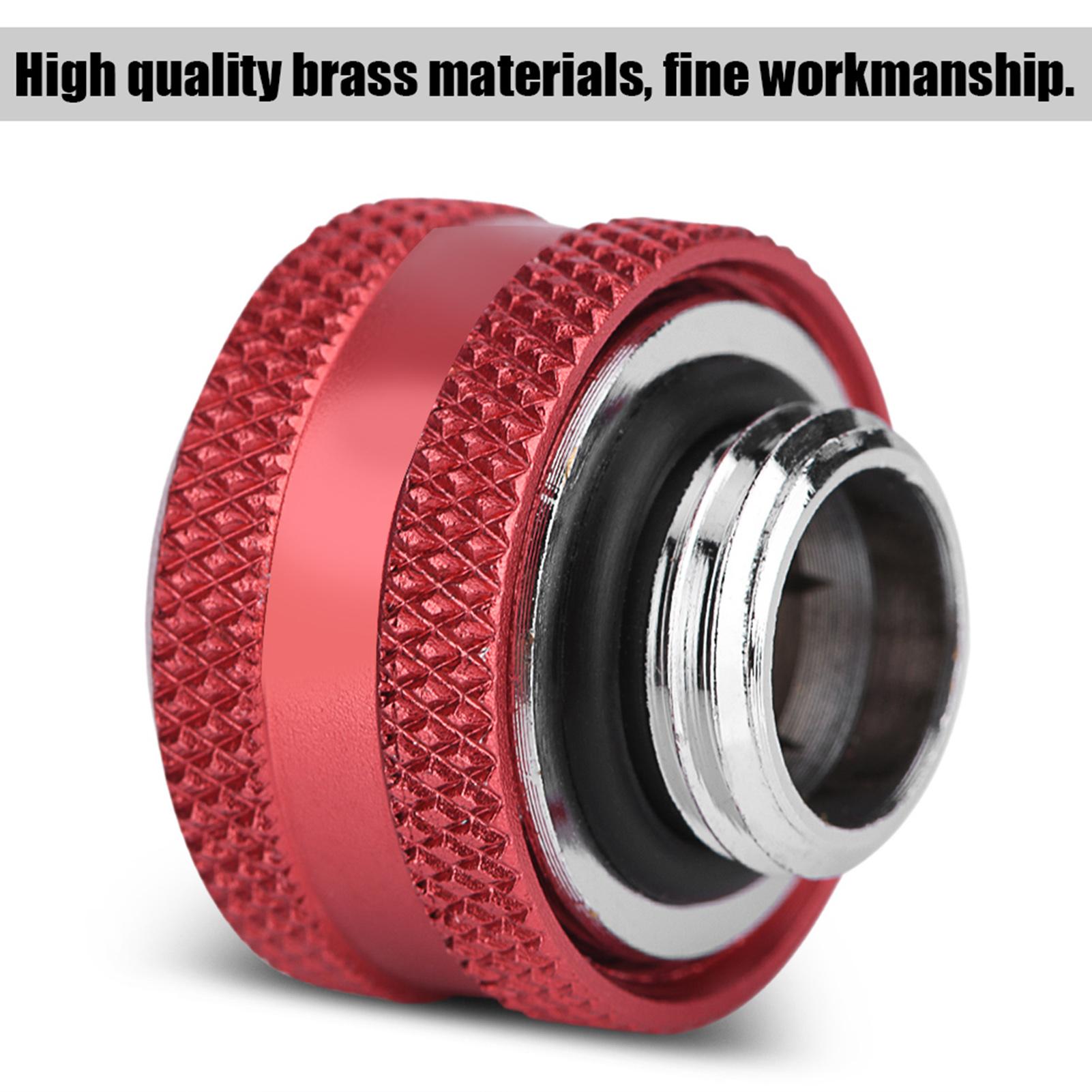 

Water Cooling Compression Fitting for Rigid Acrylic Tube OD 14mm